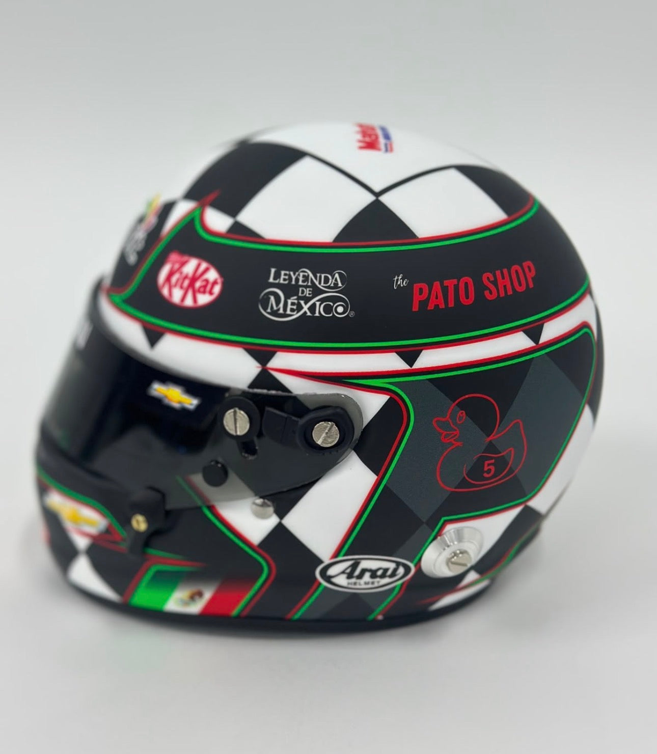 *Autografiado* Mini Casco Patricio O'Ward Temporada 2026