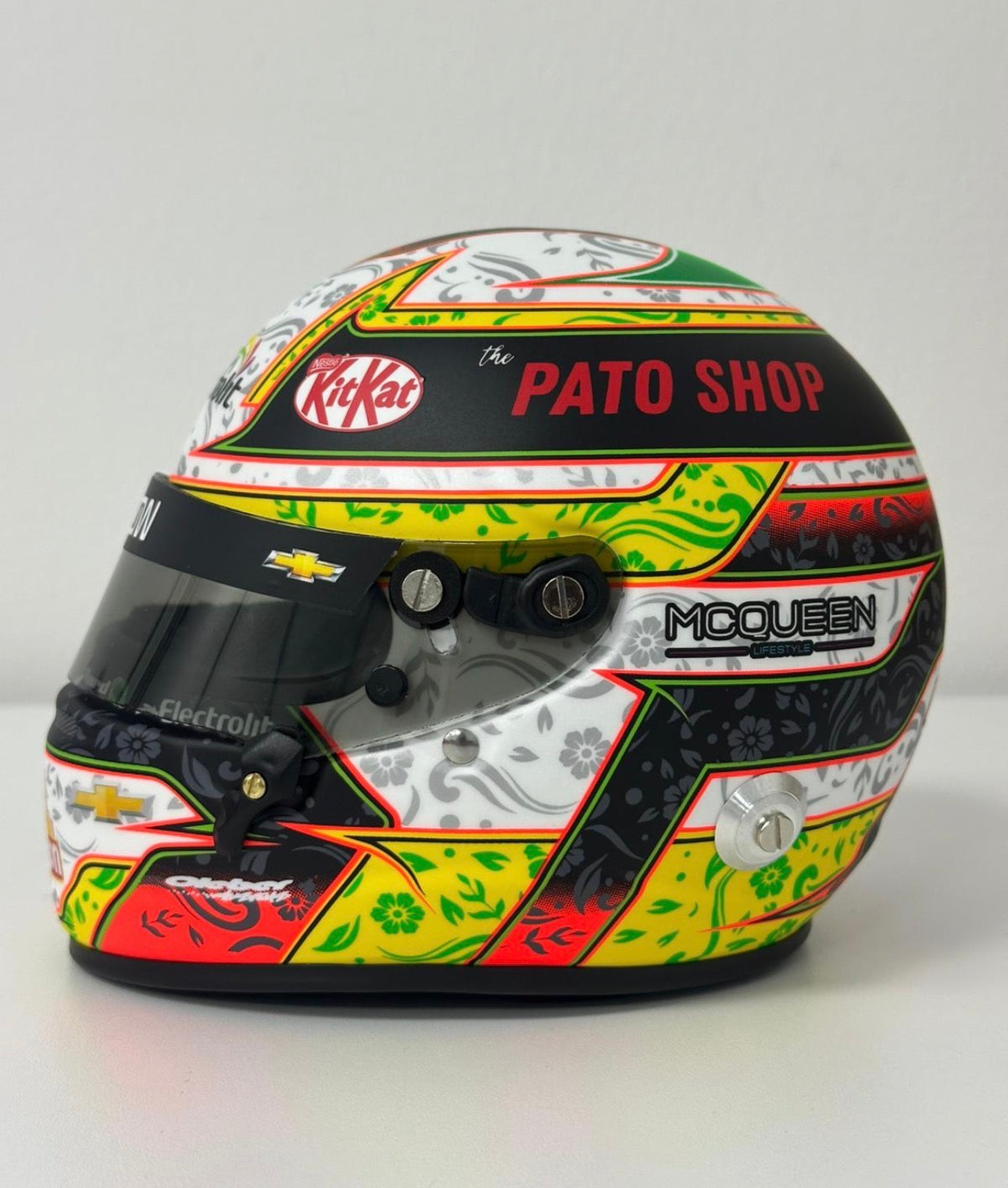*Autografiado* Mini Casco Patricio O'Ward Temporada 2025