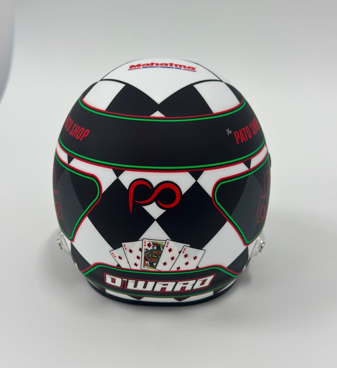 *Autografiado* Mini Casco Patricio O'Ward Temporada 2026
